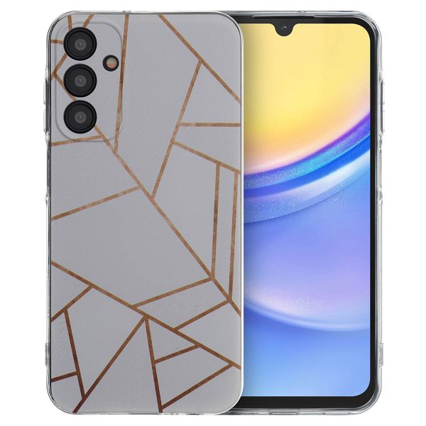 imoshion Design Hülle für das Samsung Galaxy A15 (5G/4G) - White Graphic