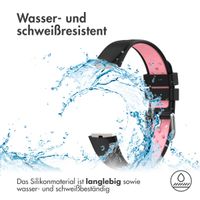 imoshion Silikonband Sport für das Fitbit Luxe - Schwarz/Rosa