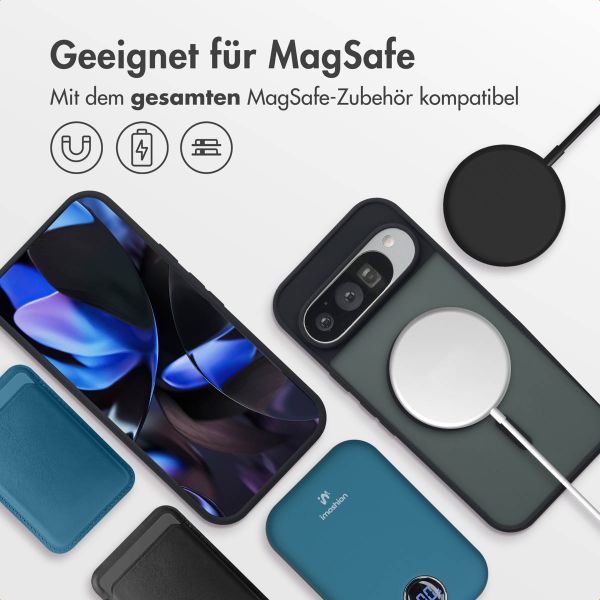 imoshion Color Guard Back Cover mit MagSafe für das Google Pixel 9 / 9 Pro - Schwarz