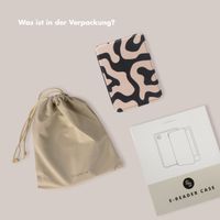 Selencia Vivid Klapphülle Kobo Clara Colour / Clara BW - Art Wave Black