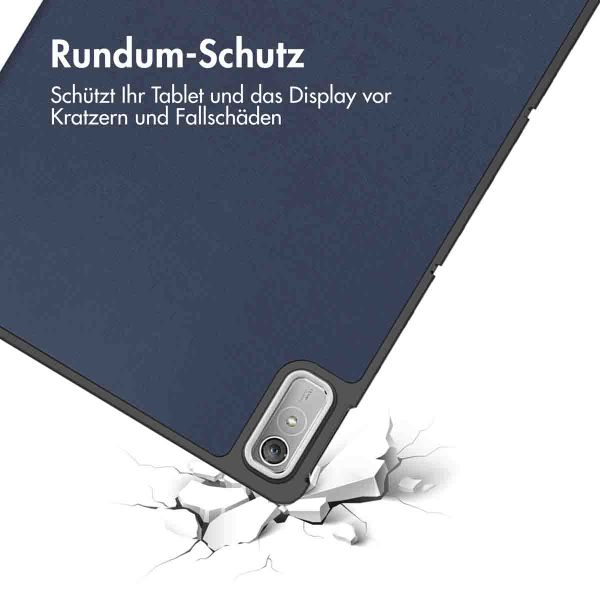 imoshion Trifold Klapphülle Lenovo Tab P11 (2nd gen) - Dunkelblau