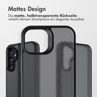 Accezz Rugged Frosted Back Cover Samsung Galaxy S23 - Schwarz