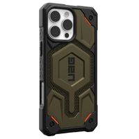 UAG Monarch Pro Backcover Apple iPhone 16 Pro Max - Kevlar Element Green