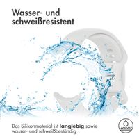 imoshion Silikon-Armband⁺ für  Google Pixel Watch / Watch 2 / Watch 3 / Watch 4 (41 mm) - Größe L - Weiß