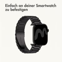 imoshion Edelstahlarmband für Apple Watch | 44/45/46/49 mm - Schwarz