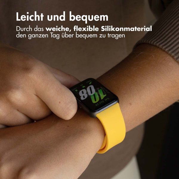 imoshion Silikonband für das Samsung Galaxy Fit 3 - Gelb