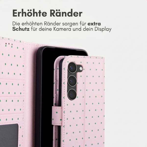 imoshion Design Klapphülle Samsung Galaxy S23 - Happy Dots