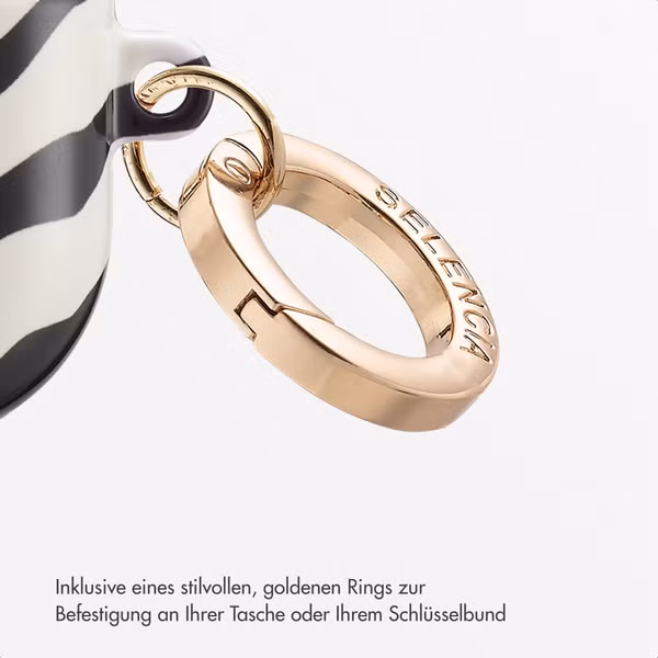 Selencia Vivid Case Apple AirPods Pro - Art Wave Black