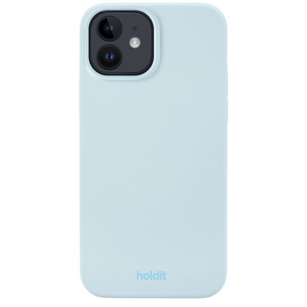 Holdit Silicone Case für das iPhone 12 (Pro) - Mineral Blue