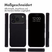 imoshion Backcover mit Kartenfach Apple iPhone 18 Pro Max / 17 Pro Max - Schwarz