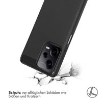 imoshion Brushed Back Cover Xiaomi Redmi Note 12 Pro / Xiaomi Poco X5 Pro 5G - Schwarz