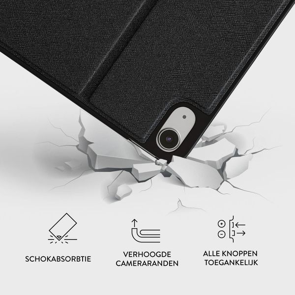 Burga Tablet Case Apple iPad 11 (2025) 11 Zoll A16 / iPad 10 (2022) 10.9 Zoll - Nera