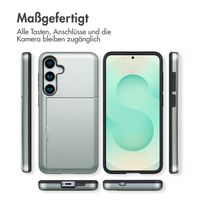 imoshion Backcover mit Kartenfach Samsung Galaxy S25 Plus - Grün