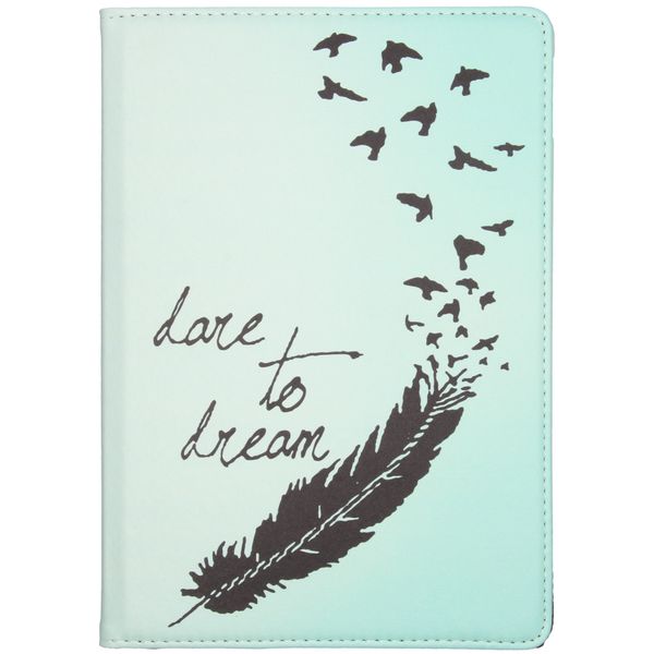 imoshion 360° drehbare Design Tablet Klapphülle Apple iPad 9 (2021) 10.2 Zoll / iPad 8 (2020) 10.2 Zoll / iPad 7 (2019) 10.2 Zoll - Dare To Dream