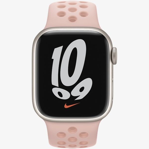 Apple Nike Sport Band für die Apple Watch Series 1-9 / SE - 38/40/41 mm / Series 10 - 42 mm - Pink Oxford/Rose Whisper