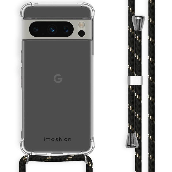 imoshion Backcover mit Band Google Pixel 8 Pro - Schwarz & Gold