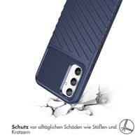 imoshion Thunder Backcover für das Samsung Galaxy A34 (5G) - Dunkelblau