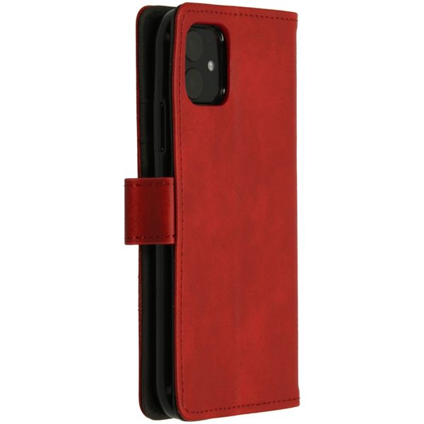 imoshion Luxuriöse Klapphülle Rot für das Apple iPhone 11