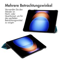 imoshion Design Trifold Klaphülle für das Xiaomi Pad 6S Pro 12.4 - Green Plant