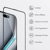 Accezz Gehärteter Glas-Schutz + Applikator Apple iPhone 17