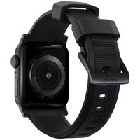 Nomad Robustes Armband FKM für das  Apple Watch Series 1 t/m 11 / SE / Ultra (44/45/46/49 mm) - Schwarz / Schwarz