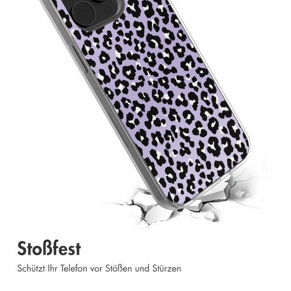 imoshion Design Hülle iPhone 14 - Leopard Lilac