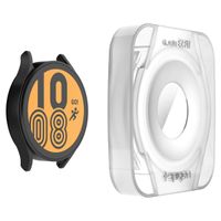 Spigen EZ FIT Glas.tR Displayschutzfolie mit Applikator für die Samsung Galaxy Watch 4 / 5 - 44 mm - Transparent