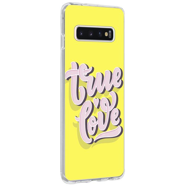 Design Silikonhülle für das Samsung Galaxy S10