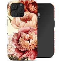 Selencia Vivid Back Cover Apple iPhone 16 Pro - Vintage Peony