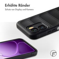 imoshion EasyGrip Backcover Oppo A6x (4G/5G) - Schwarz