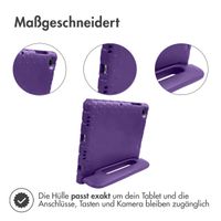 imoshion Hülle mit Handgriff kindersicher Samsung Galaxy Tab A8 - Violett