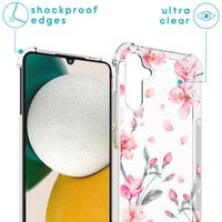 imoshion Design Hülle mit Band für das Samsung Galaxy A34 (5G) - Blossom Watercolor