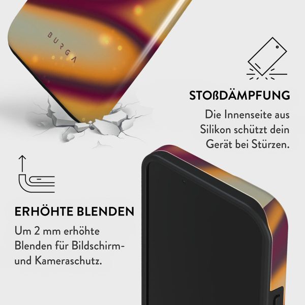 Burga Tough Back Cover für das iPhone 15 Plus - Twin Flame