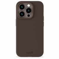 Holdit Silicone Case für das Apple iPhone 15 Pro Max - Chocolate