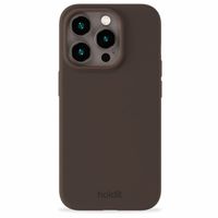 Holdit Silicone Case für das iPhone 15 ProMax - Chocolate