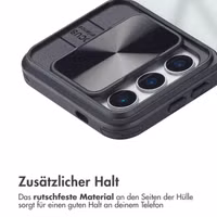 imoshion Back Cover mit Kameraschieber Samsung Galaxy S25 - Schwarz