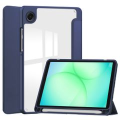 imoshion Trifold Hardcase Klapphülle Samsung Galaxy Tab A11 Plus - Dunkelblau