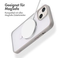 Accezz Ring Stand Backcover mit MagSafe Apple iPhone 15 - Grau
