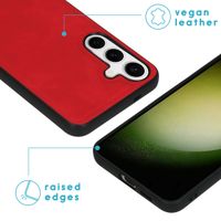 imoshion Entfernbare 2-1 Luxus Klapphülle Samsung Galaxy S24 - Rot