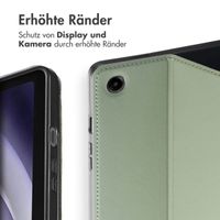 Accezz Classic Klapphülle Samsung Galaxy Tab A9 Plus - Grün