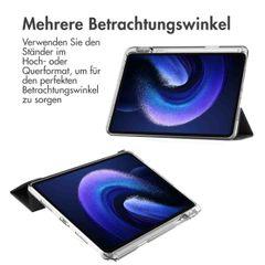 imoshion Trifold Hardcase Klapphülle Xiaomi Pad 6 / 6 Pro - Schwarz