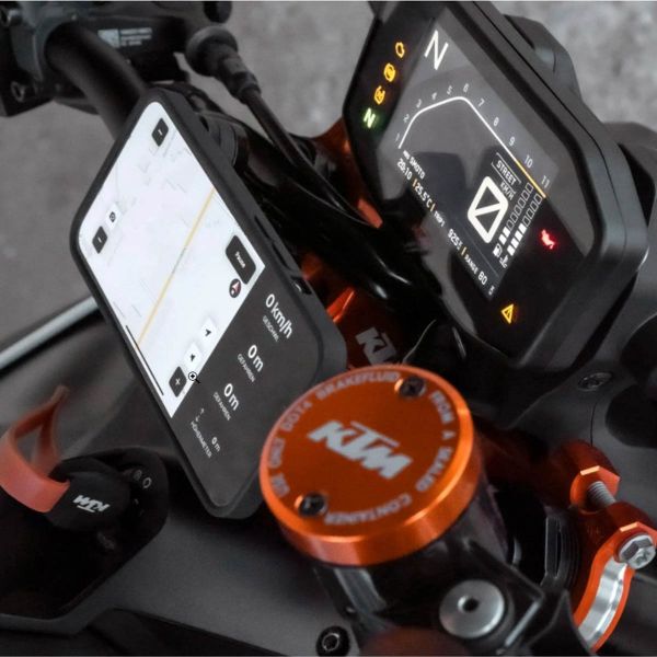 SP Connect Moto Mount Pro - Handyhalter fürs Motorrad - Universal - Geeignet für SPC+ Hüllen - Schwarz