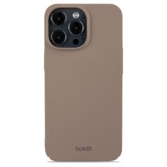 Holdit Slim Case für das iPhone 13 Pro - Mocha Brown