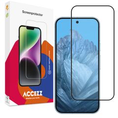 Accezz Full Cover Screen Protector aus gehärtetem Glas Google Pixel 9 / 9 Pro
