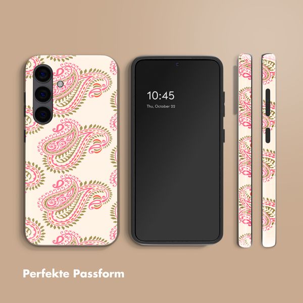Selencia Vivid Back Cover Samsung Galaxy S24 - Paisley Blush