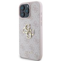 Guess 4G Metal Logo Back Cover Apple iPhone 16 Pro Max - Rosa