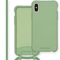 imoshion Color Backcover mit abtrennbarem Band Apple iPhone X / Xs - Grün