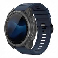 imoshion QuickFit® Stripe Silikonarmband -   Garmin 26 mm Anschluss - Dunkelblau