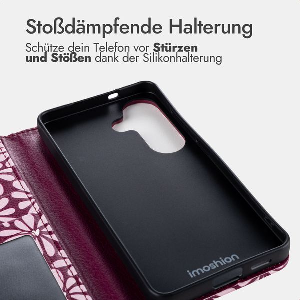 imoshion Design Klapphülle Samsung Galaxy S26 FE - Bloom Love Blush