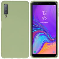 imoshion Color TPU Hülle für das Samsung Galaxy A7 (2018) - Olive Green